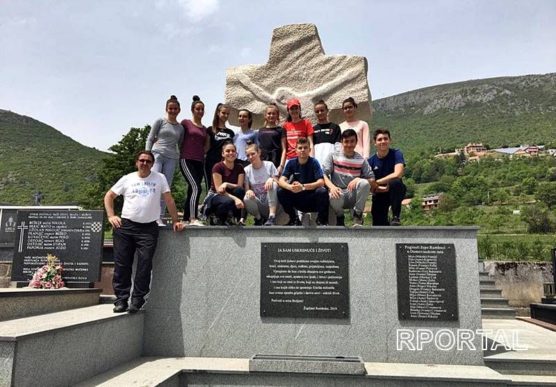 Frama Rumboci u akciji čišćenja groblja