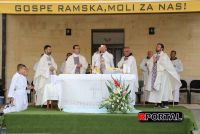 Na &Scaron;ćitu započela trodnevnica, Mladu misu slavio p. Marko Petričević