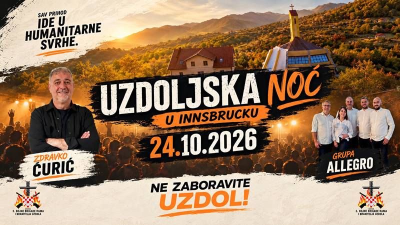 Najava: "Uzdoljska noć u Innsbrucku"