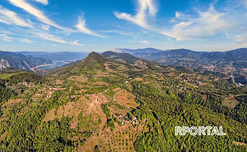 Rama iz zraka - Borovnica