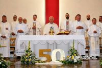 Foto: Zlatna misa mons. Marka Tomića u župi Prozor