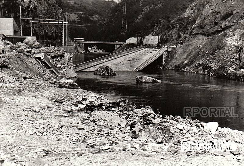 Na današnji dan 1969. godine - srušen most kod strojarnice HE "Rama"