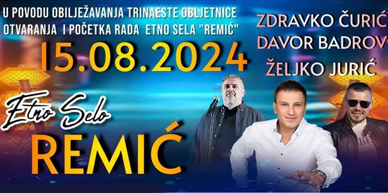 Koncert Miroslava Škore u Etno selu "Remić"