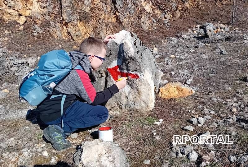 Foto: HPD "Rama" &ndash; ponovno markirana staza do Gruda kod Rumboka