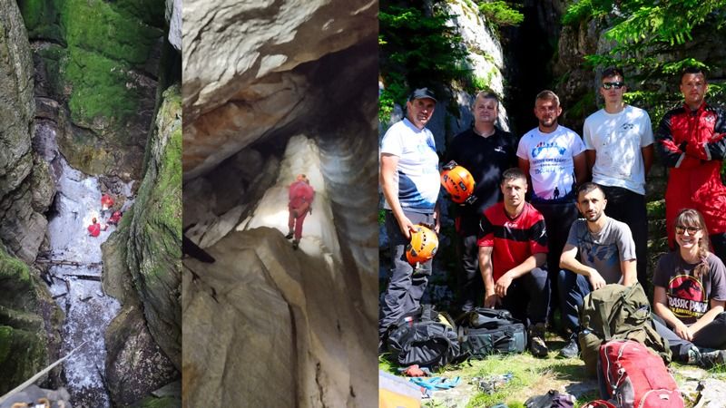 Foto/video: Spuštanje u carstvo leda i hladnoće