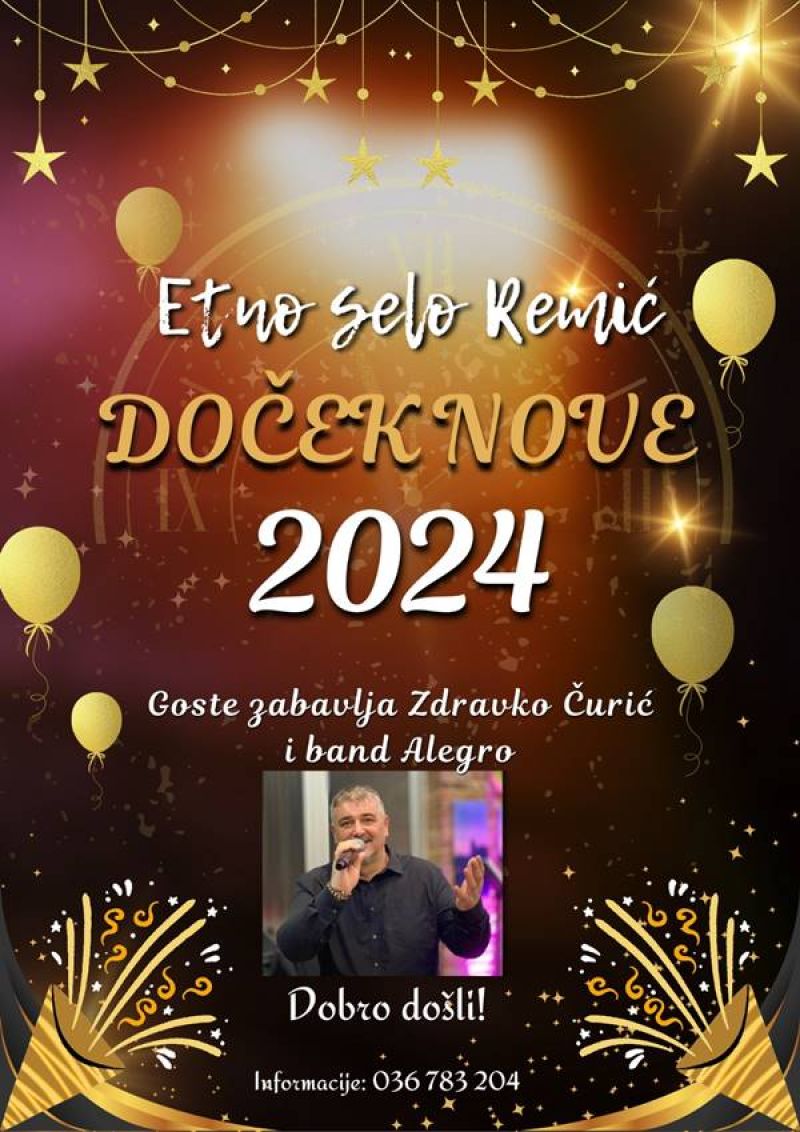 Doček Nove godine u Etno selu 