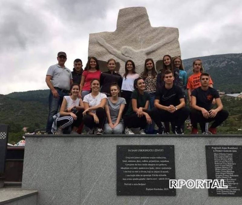 Frama Rumboci u akciji čišćenja groblja