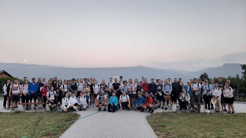 Ramski hodočasnici krenuli pješice u Međugorje