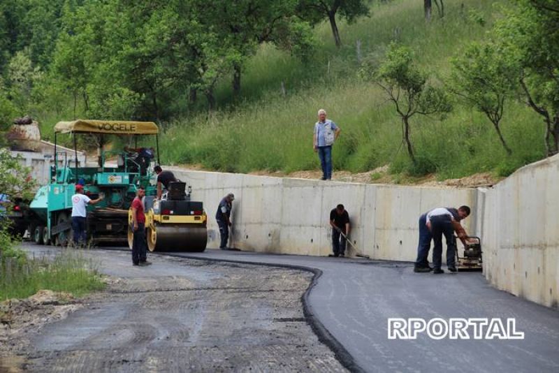 Foto: Završena rekonstrukcija puta kroz Mlušu